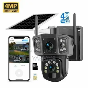 Outdoor Solar Security Camera SIM Card Support