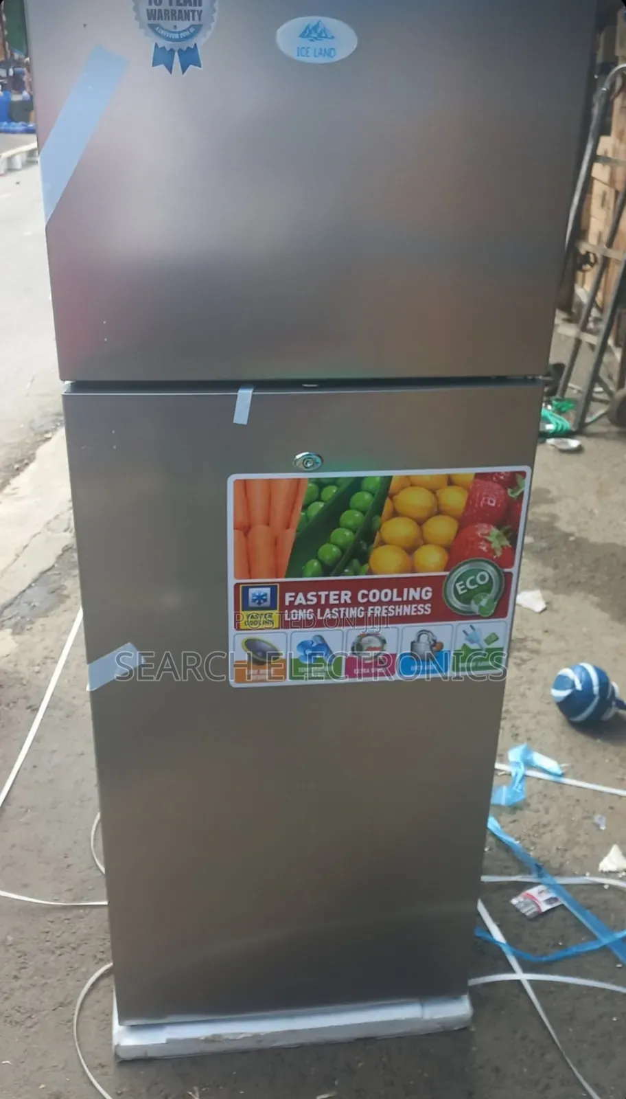 ICE LAND 340,litr Quality Fridge