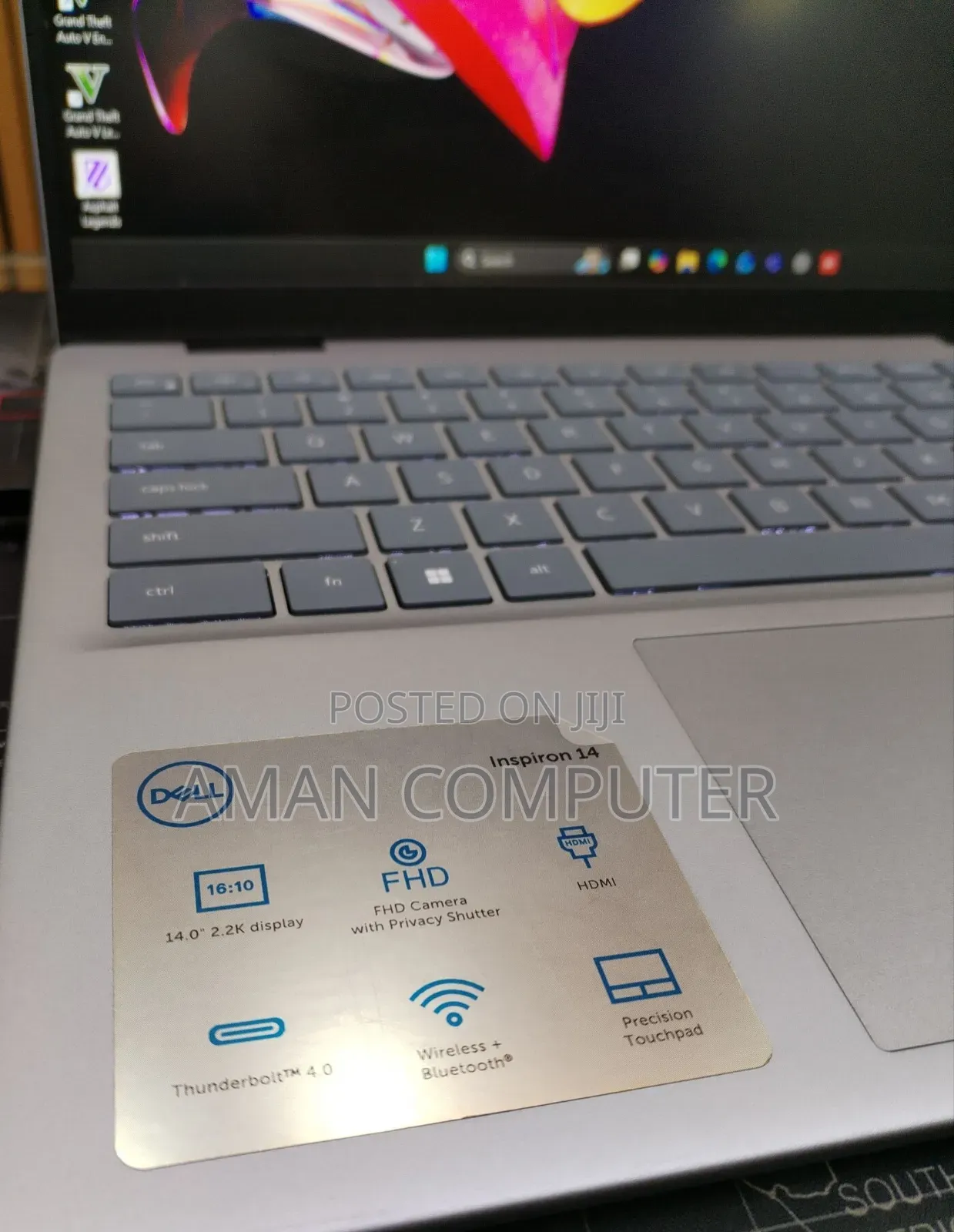 New Laptop Dell Inspiron 14 7440 16GB Intel Core Ultra 7 SSD 1T