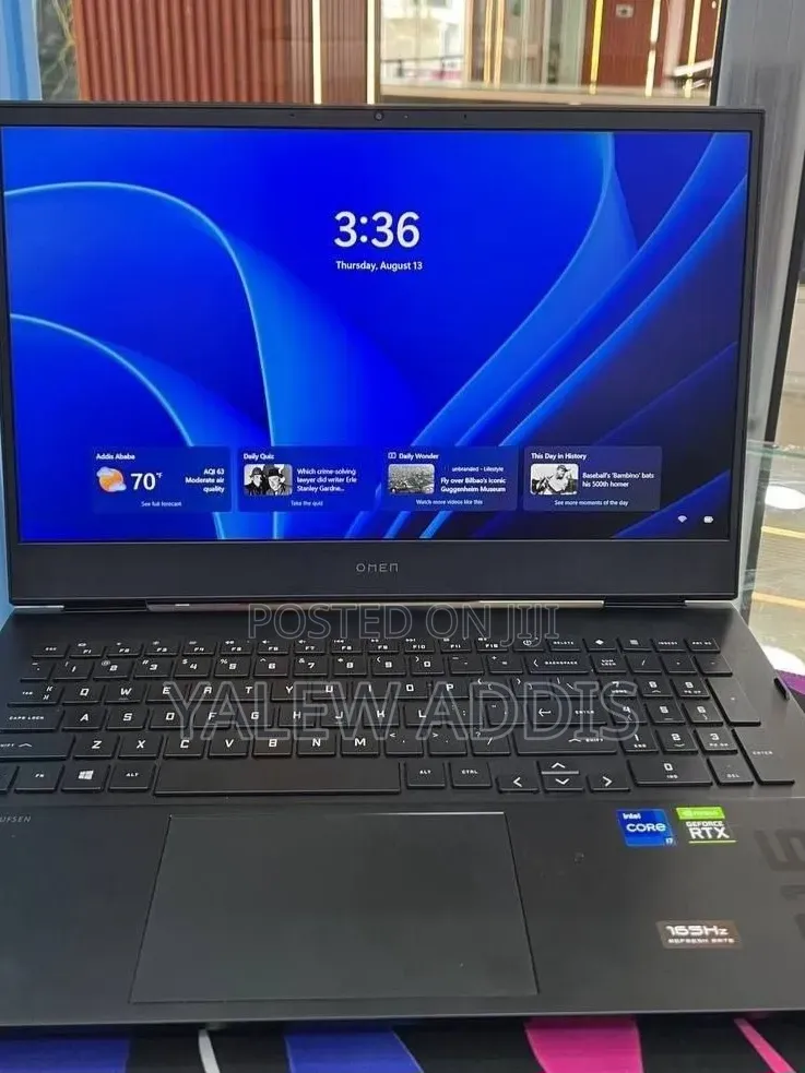 New Laptop HP Omen 16 16GB Intel Core i7 SSD 512GB