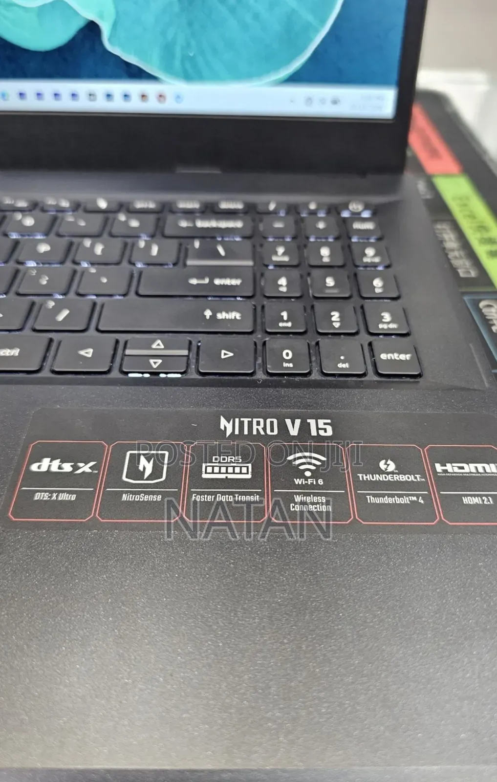 New Laptop Acer Nitro V 15 16GB Intel Core i9 SSD 1T