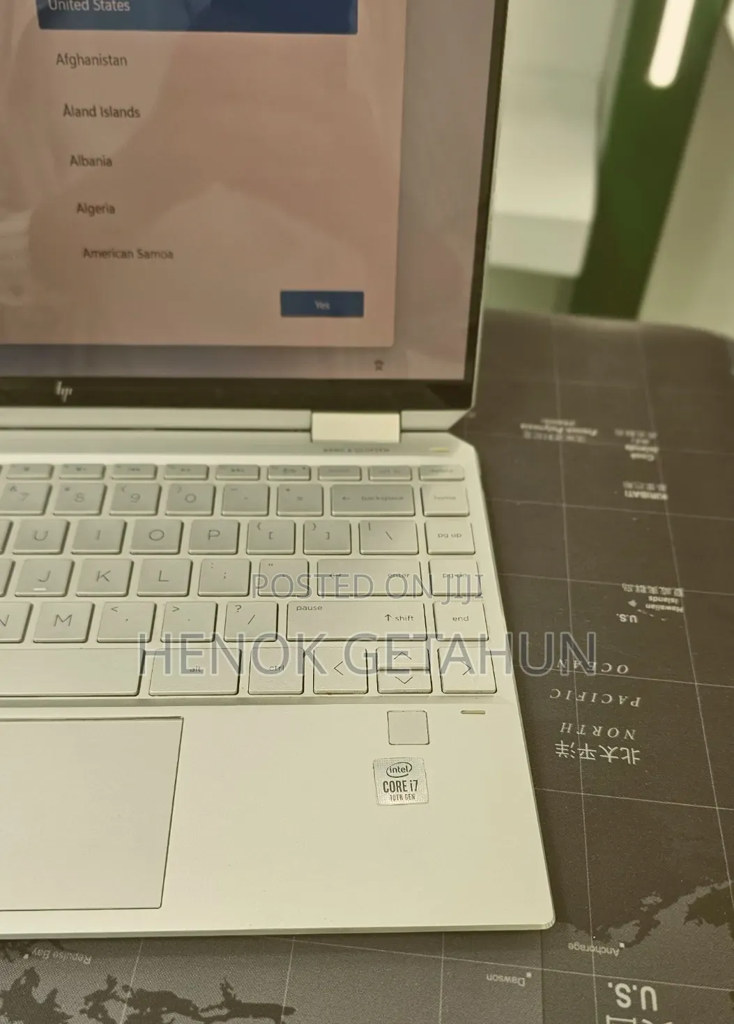New Laptop HP Spectre 8GB Intel Core i7 SSD 512GB
