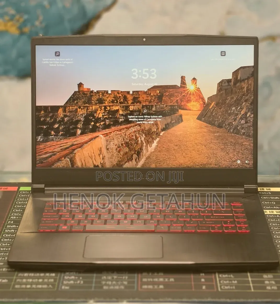 New Laptop MSI GF65 Thin 10UE 16GB Intel Core i7 SSD 512GB