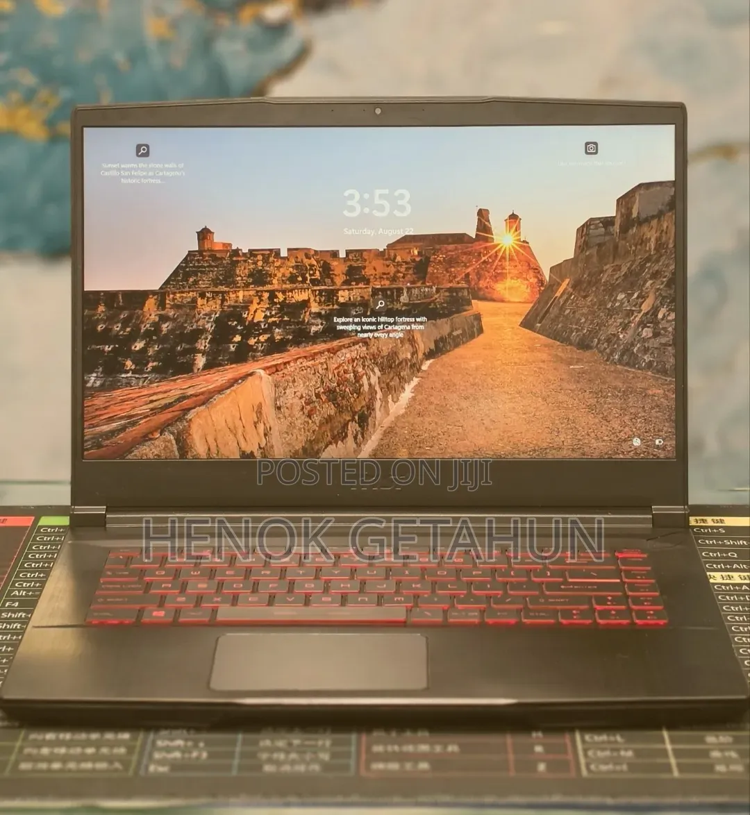 New Laptop MSI GF65 Thin 10UE 16GB Intel Core i7 SSD 512GB