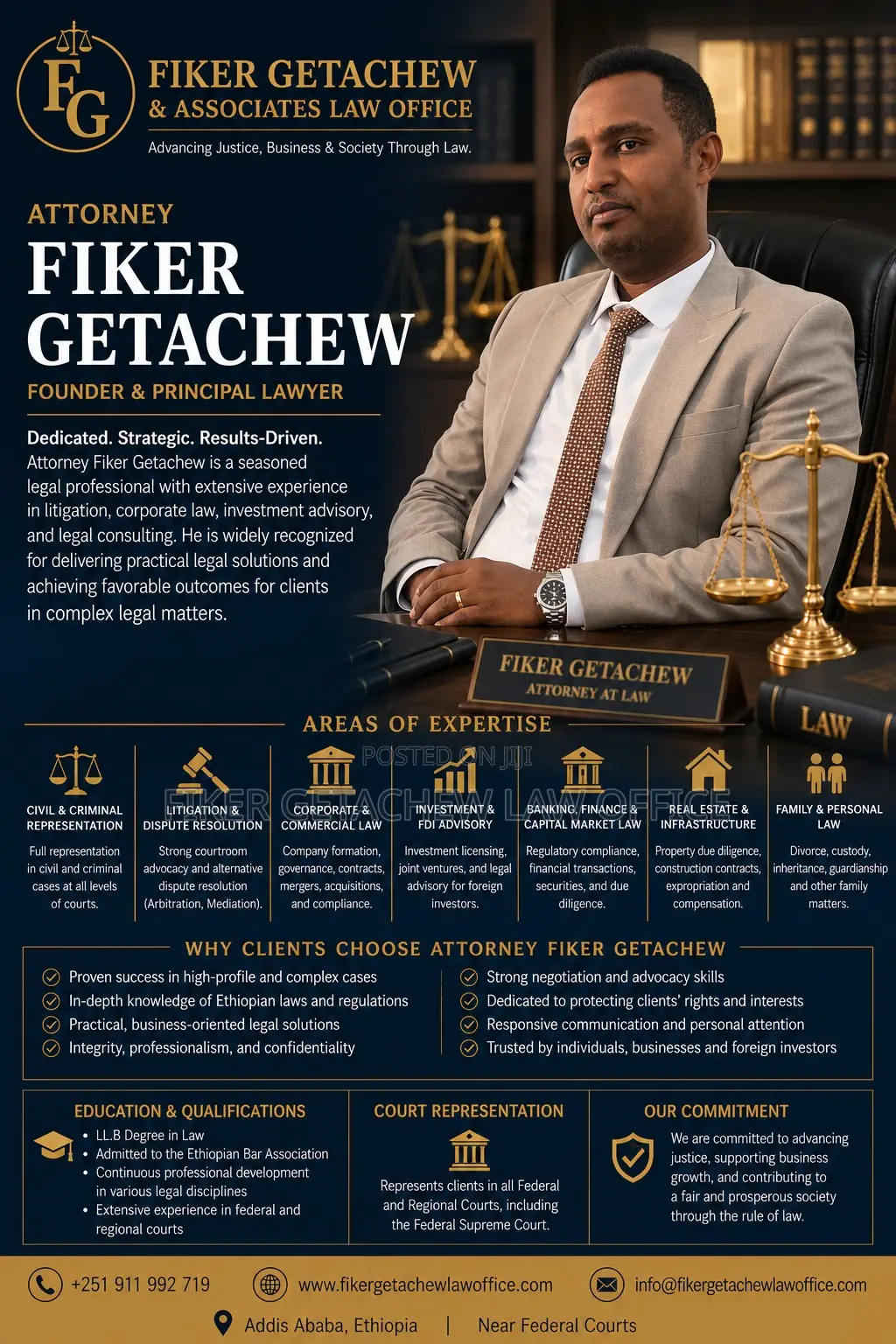 Attorney, Lawyer, Legal Consultant, ጠበቃ, የህግ አማካሪ