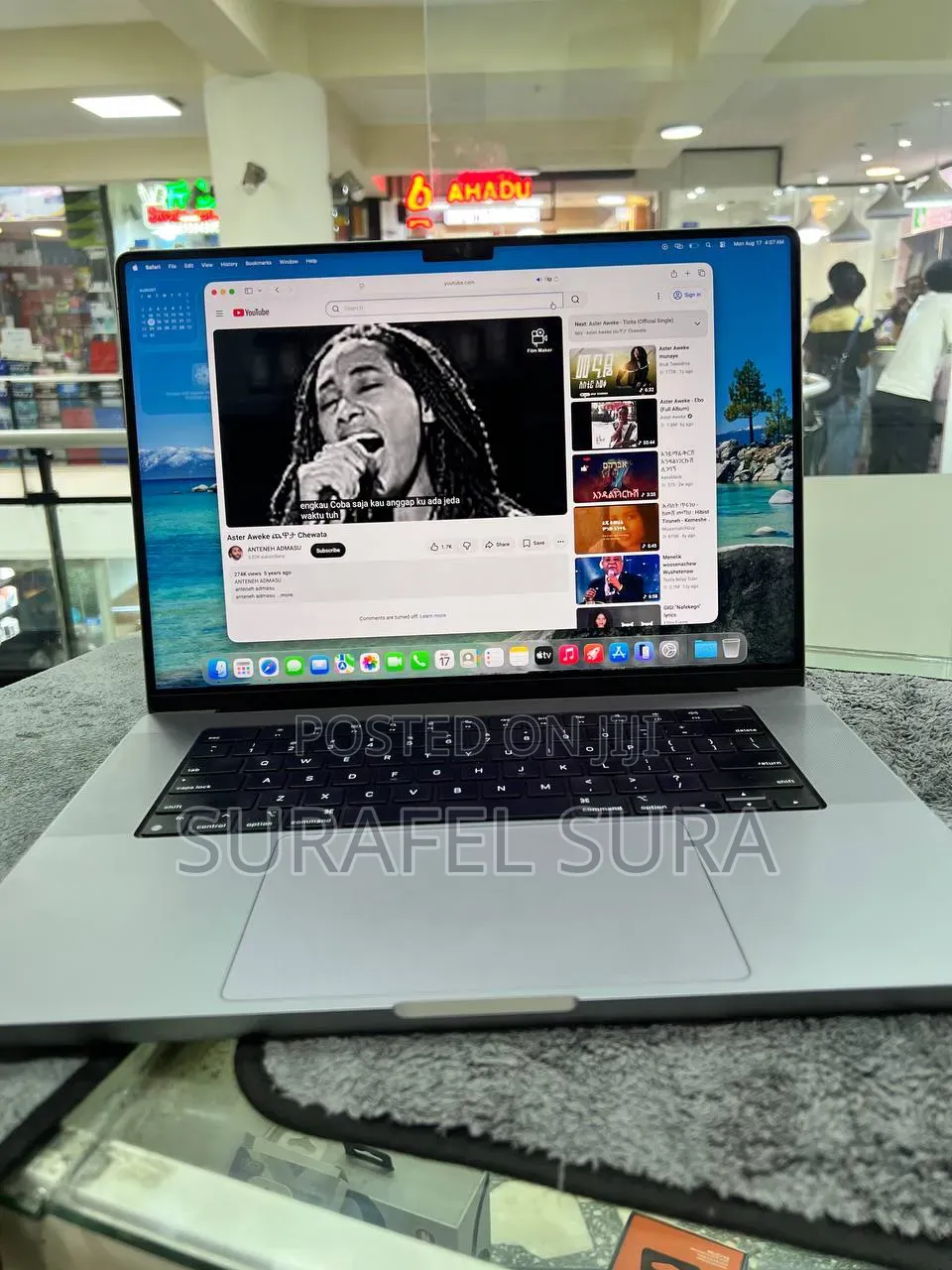 New Laptop Apple MacBook Pro 2021 M1 16GB Apple M1 Pro SSD 512GB