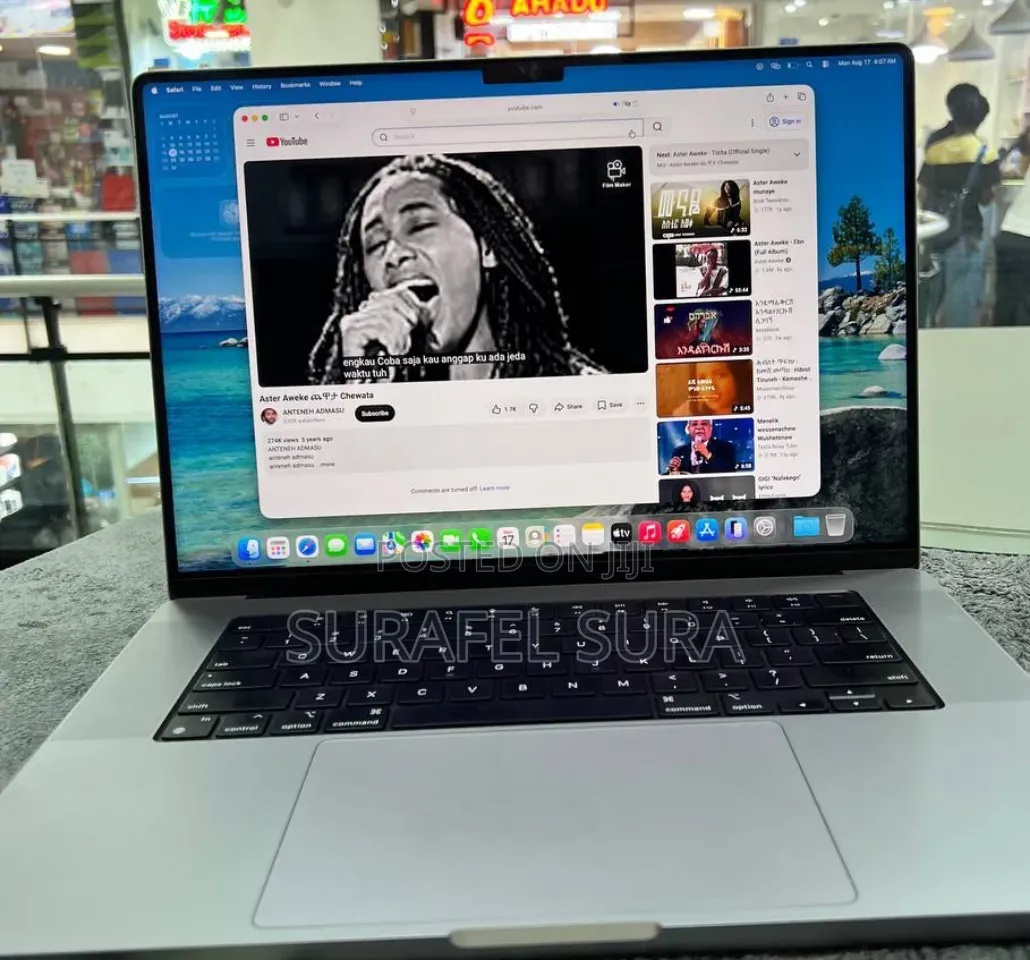 New Laptop Apple MacBook Pro 2021 M1 16GB Apple M1 Pro SSD 512GB