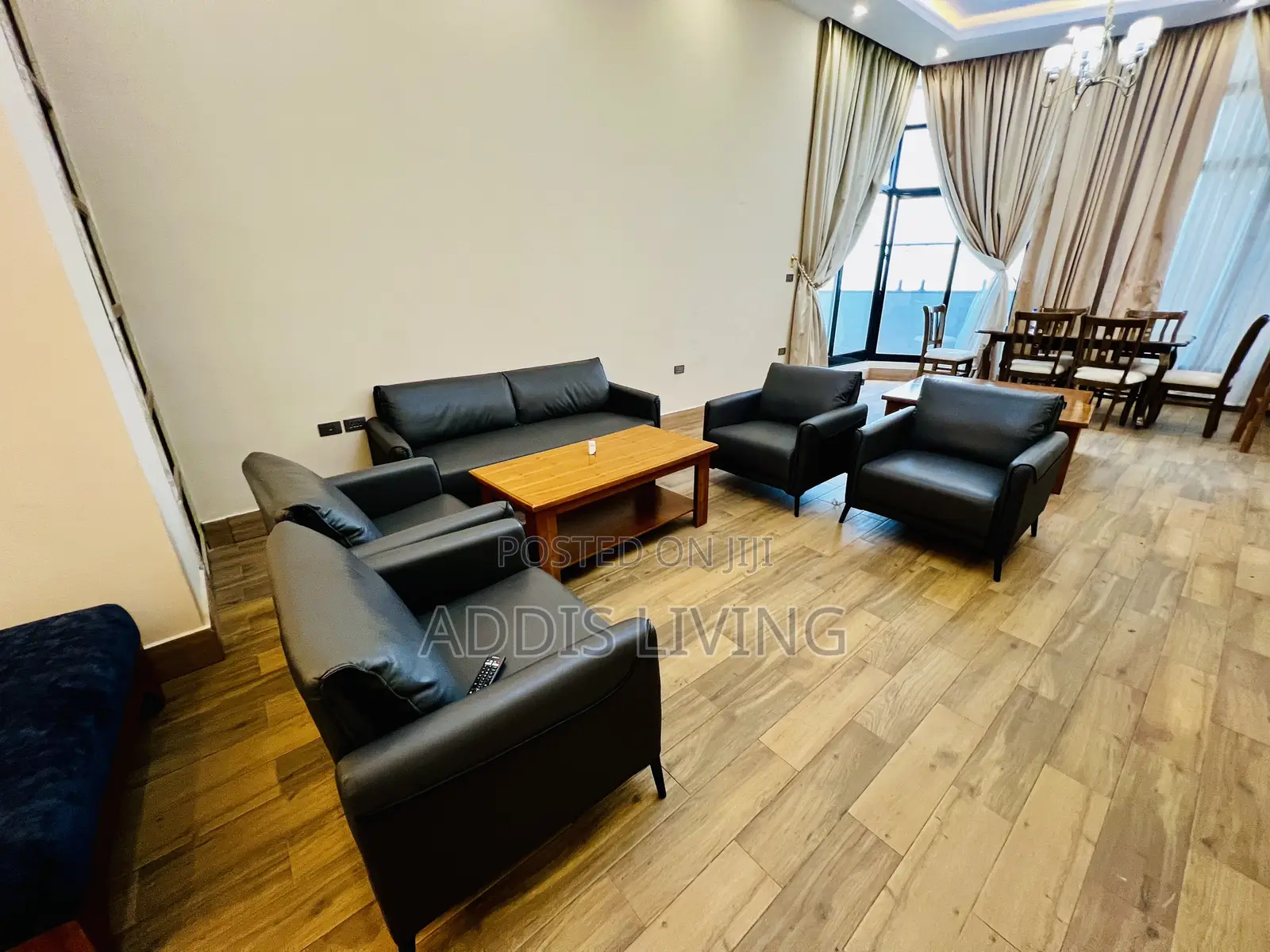 Furnished 4bdrm Apartment in Bole for rent