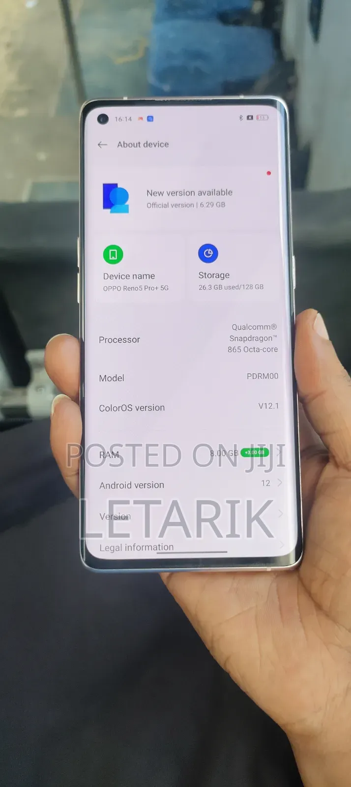 Oppo Reno5 Pro+ 5G 128 GB Blue