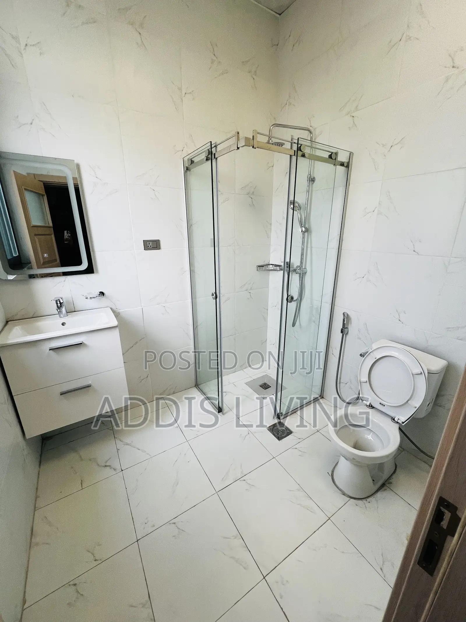 Furnished 4bdrm Apartment in Bole for rent