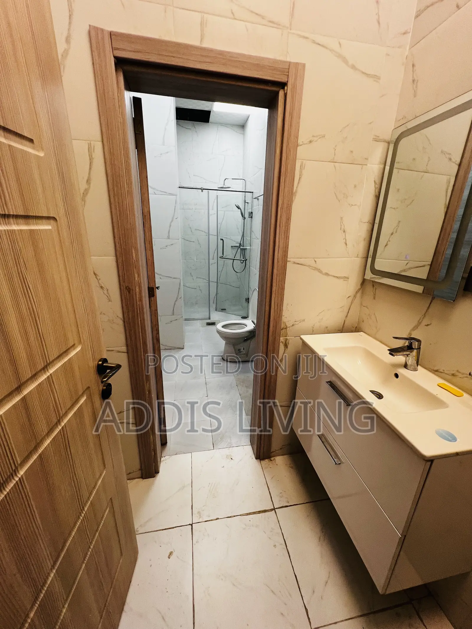 Furnished 4bdrm Apartment in Bole for rent