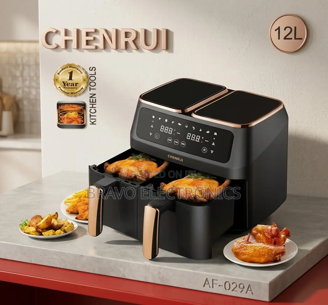 CHENRUI DIGITAL Double AIR FRYER 12 Liter Capacity