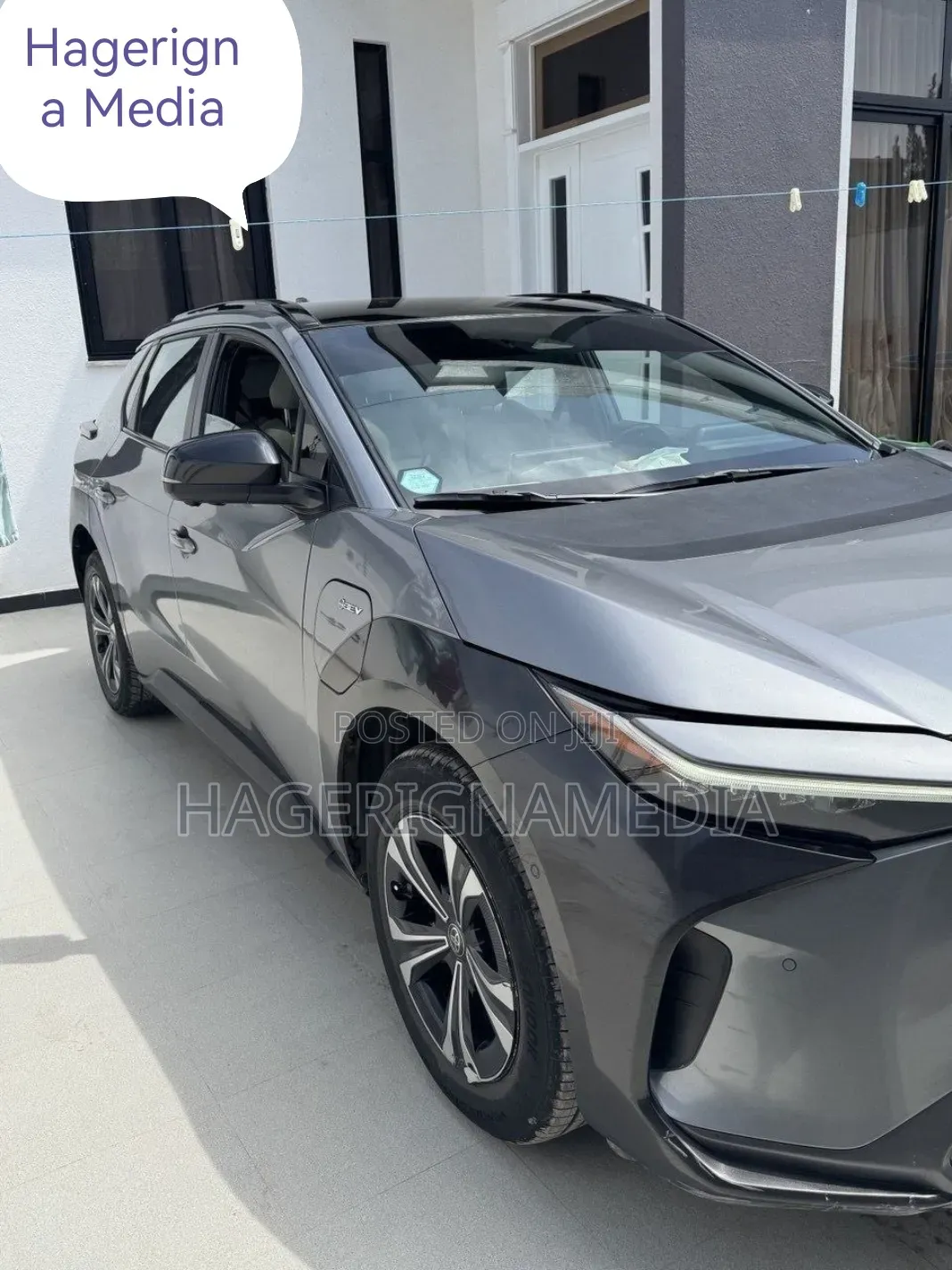 New Toyota bZ4X 2024 Gray