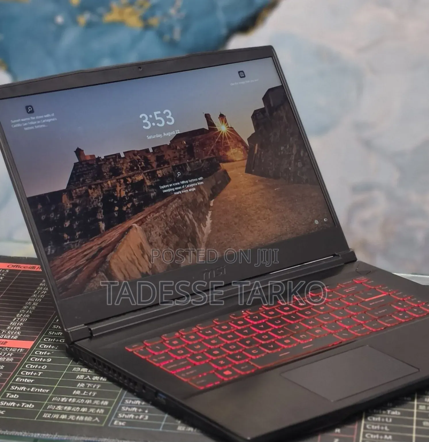 New Laptop MSI GF63 16GB Intel Core i5 SSD 512GB