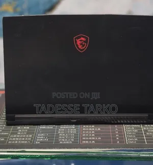 New Laptop MSI GF63 16GB Intel Core i5 SSD 512GB