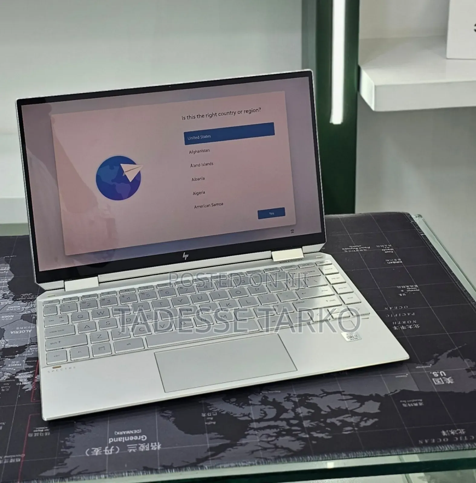 New Laptop HP Spectre 13 8GB Intel Core i7 SSD 512GB