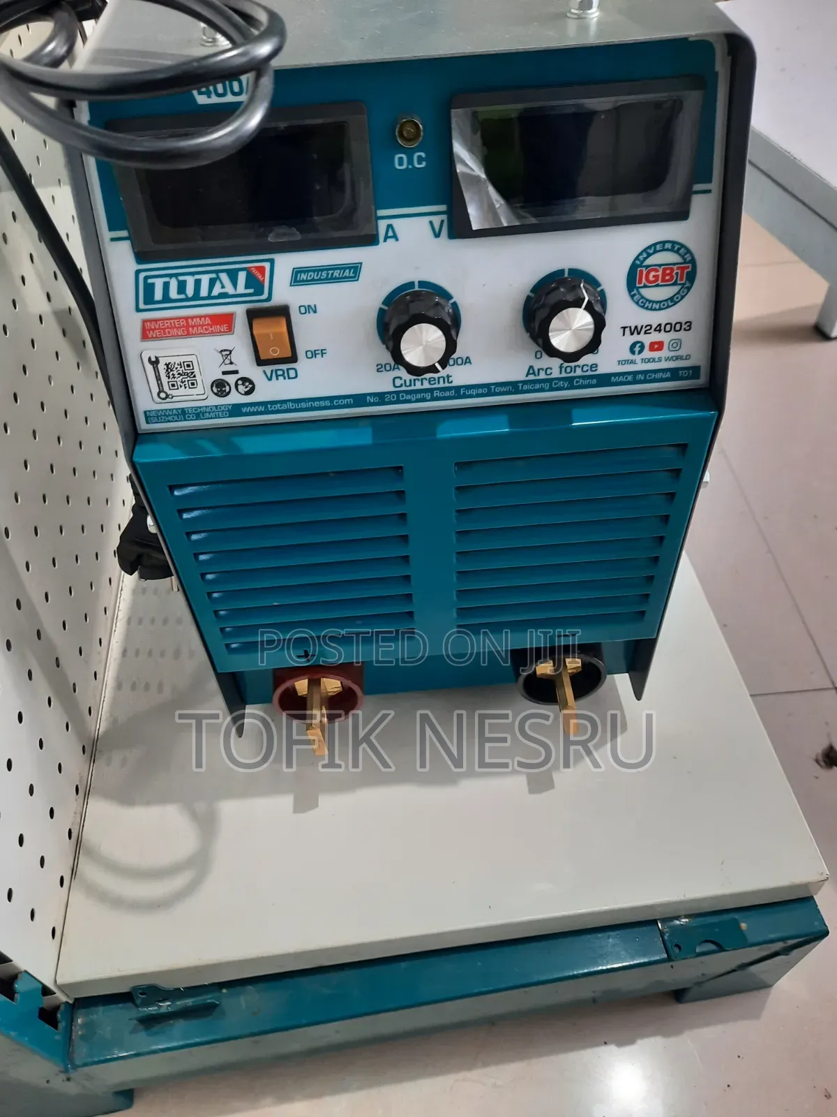 Total Inverter Arc Welding Machine 400A