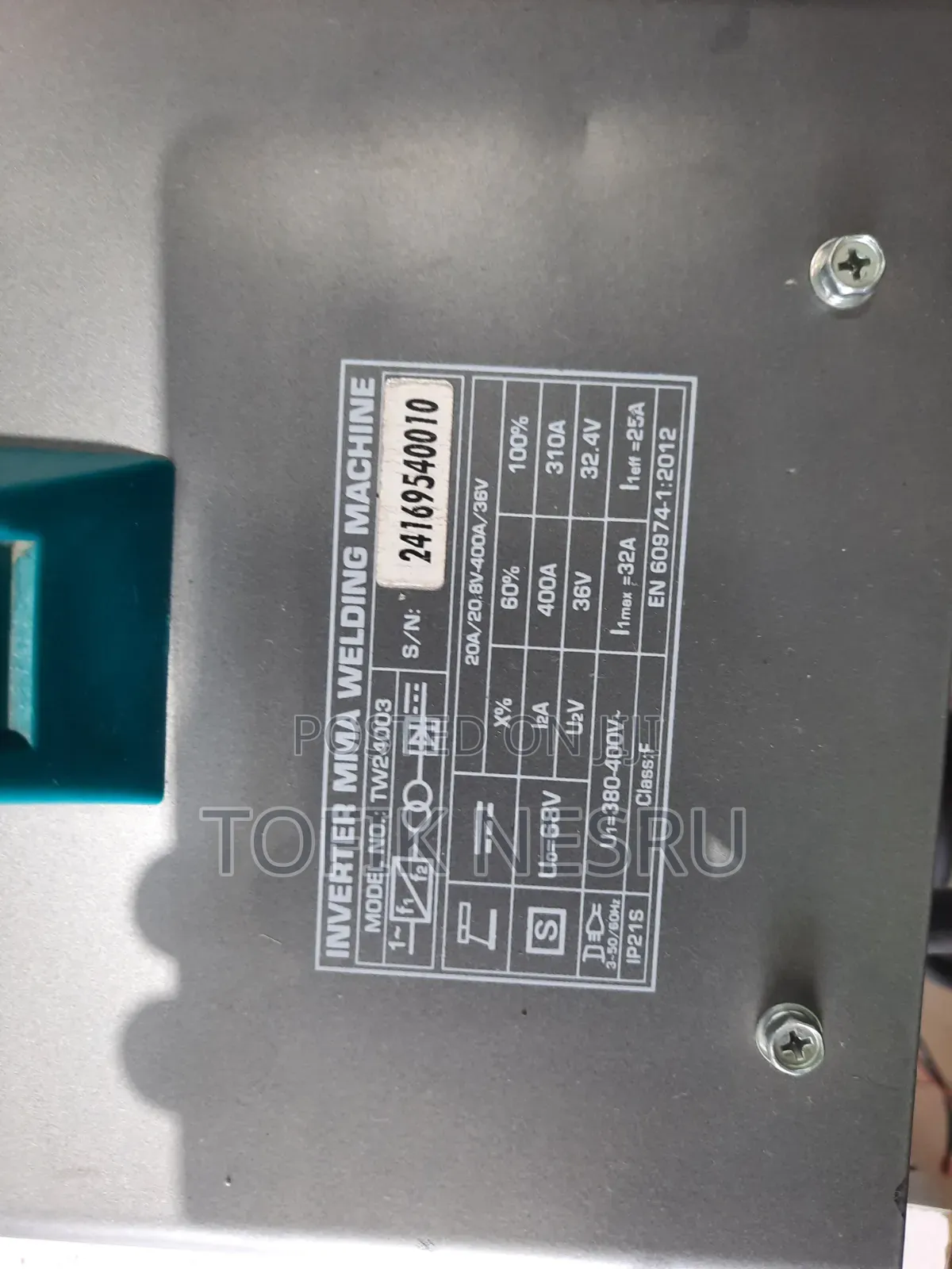 Total Inverter Arc Welding Machine 400A
