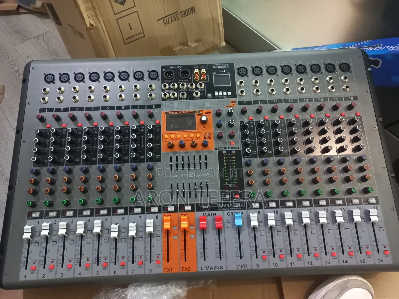RCF 16-Channel Powered Mixer