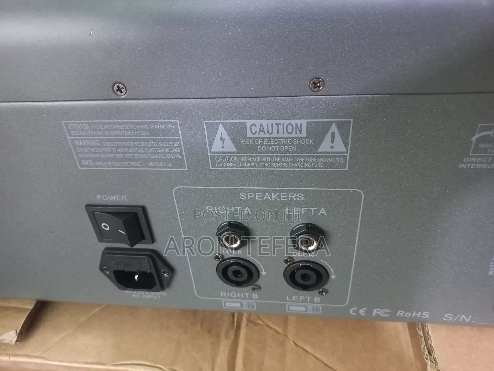 RCF 16-Channel Powered Mixer