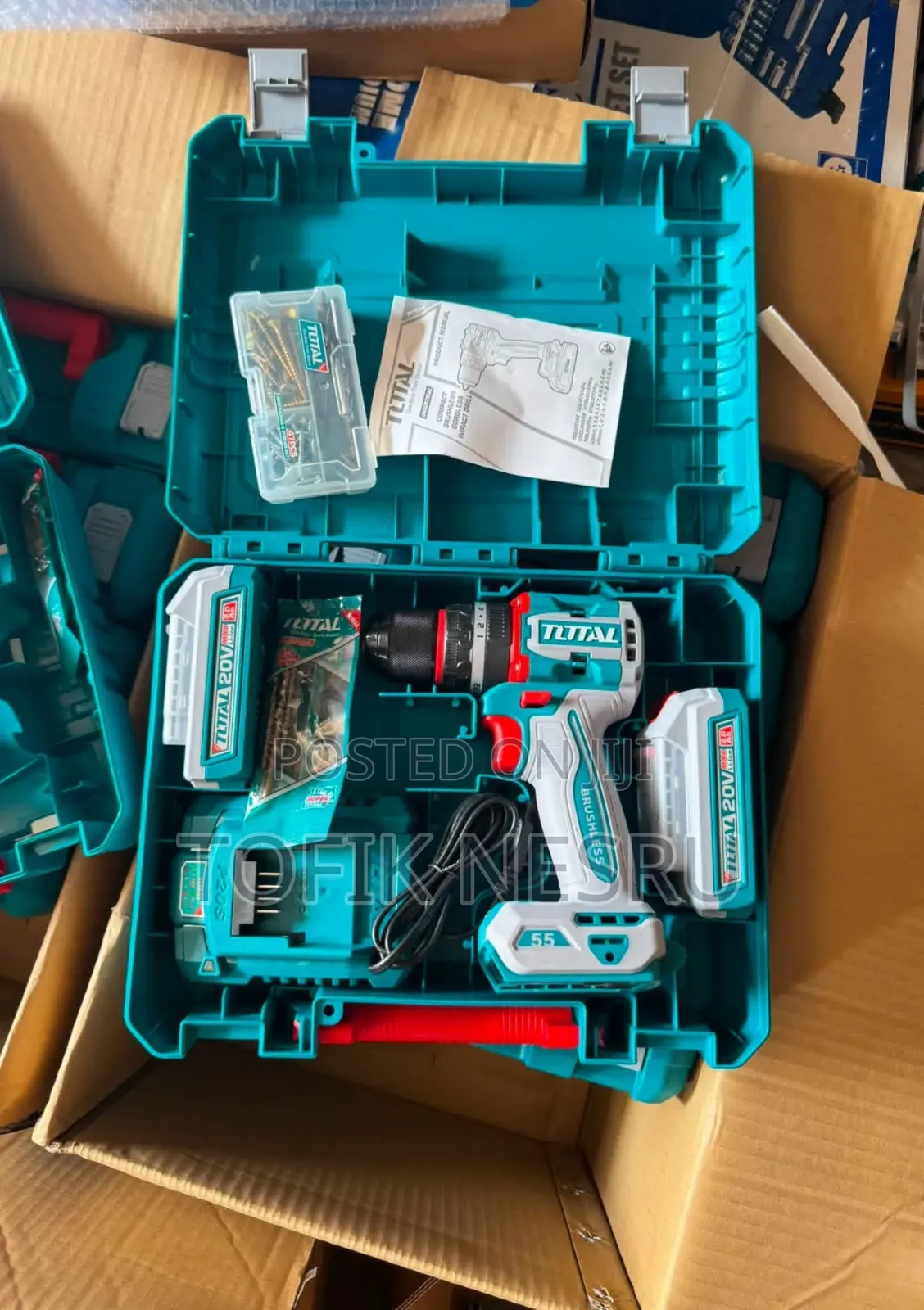 Total Brushless Cordles Impact Drill