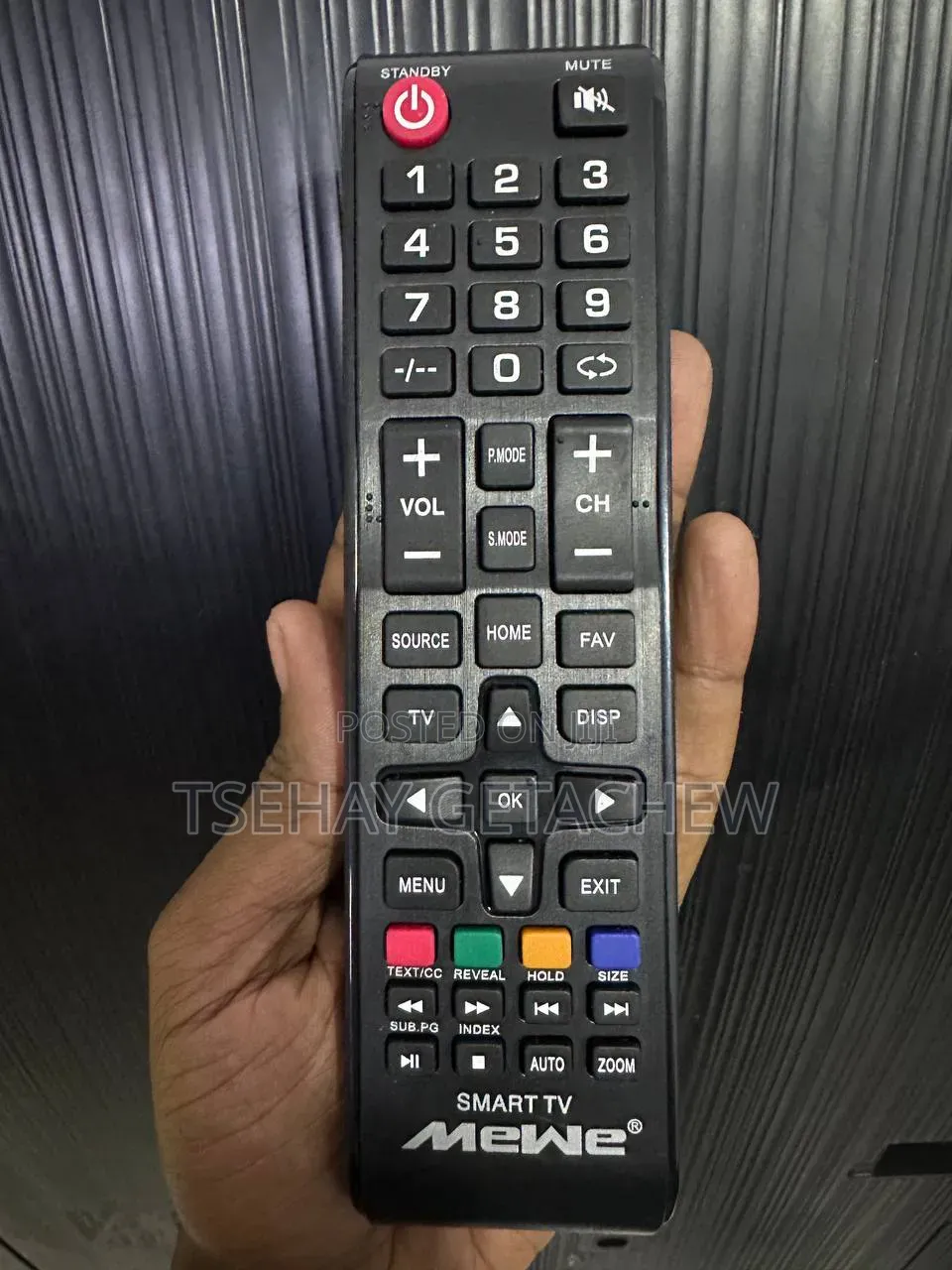 Mewe TV Remote/ሚዊ ሬሞት