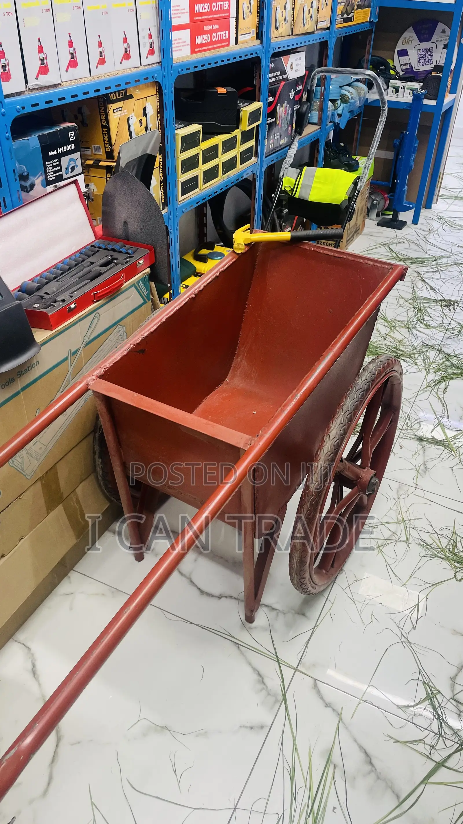 Concrete Wheelbarrow(የ ግንባታ ጋሪ) China Gari