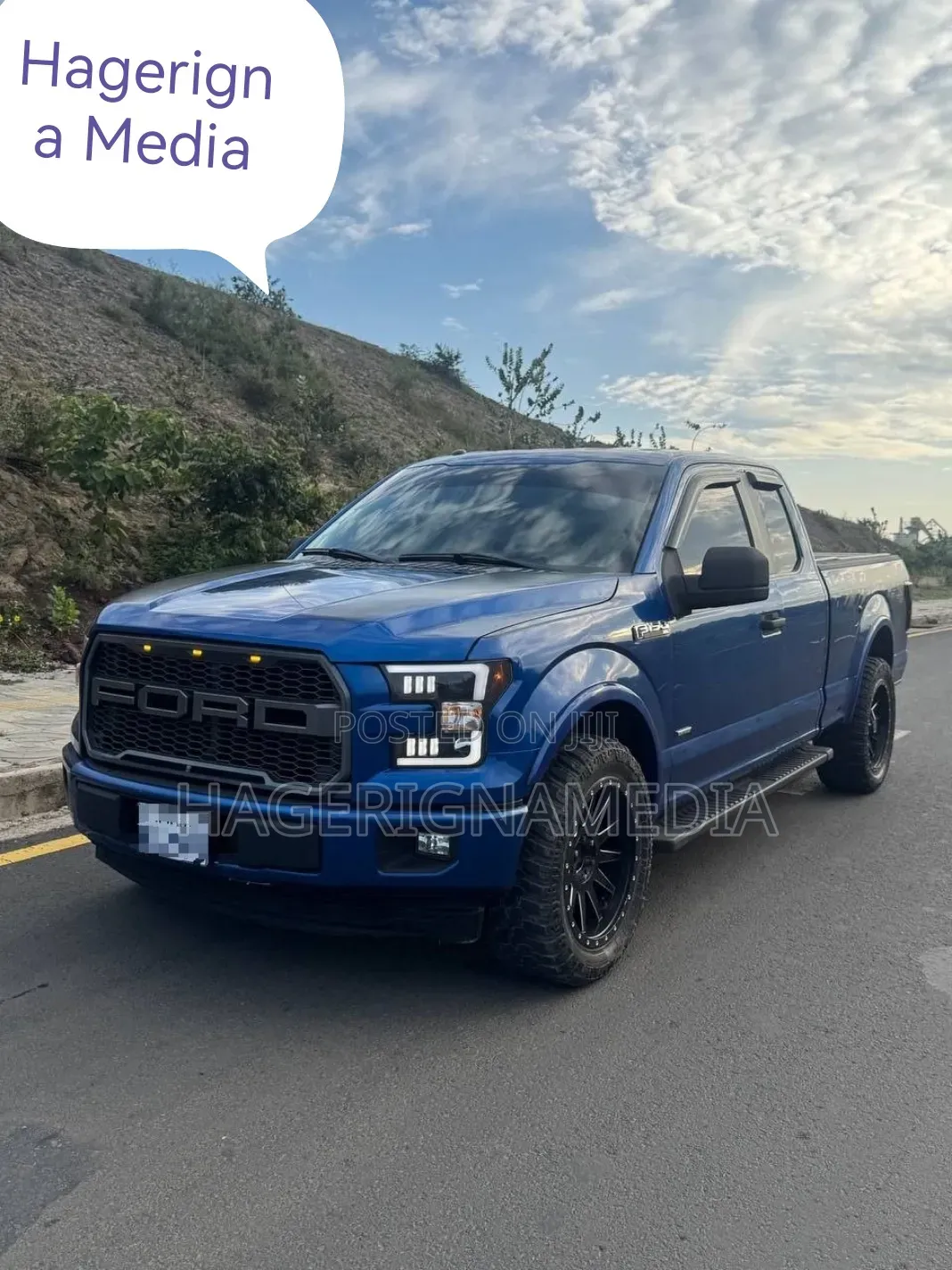 Ford F-150 2018 Blue