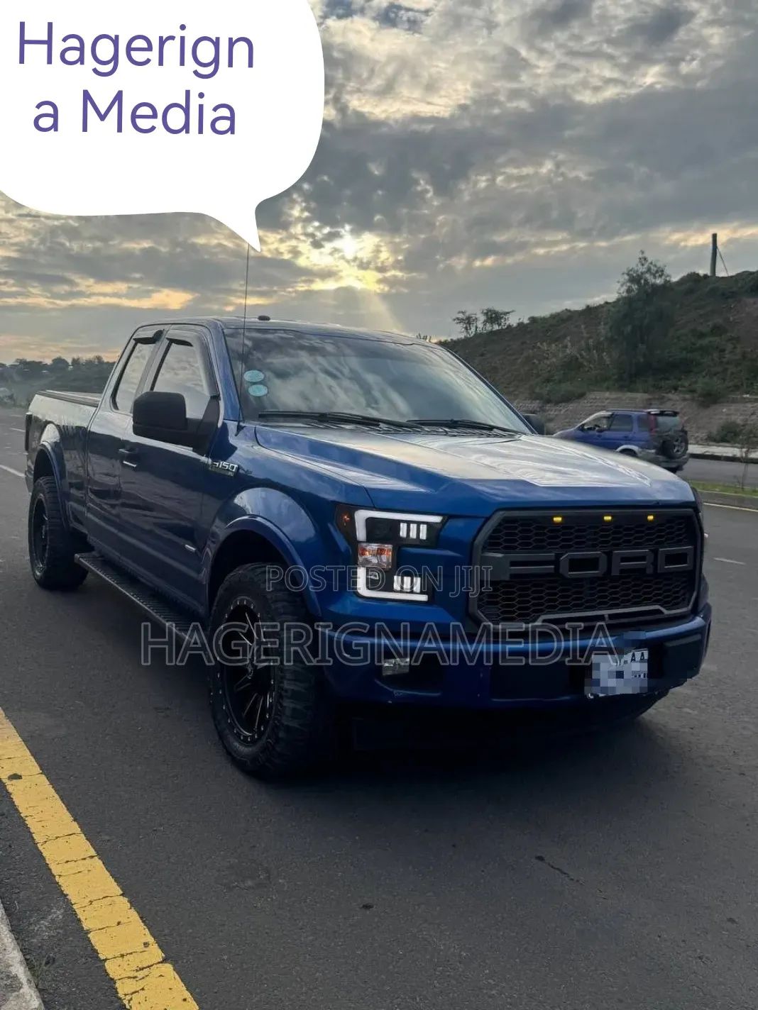 Ford F-150 2018 Blue