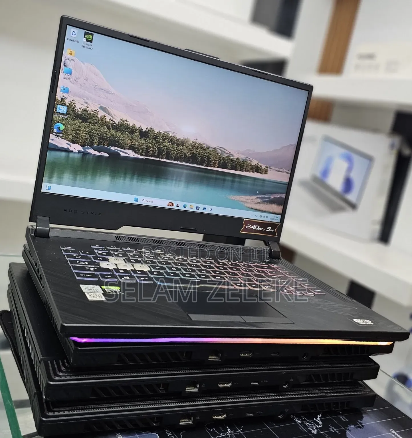 New Laptop Asus ROG Strix G15 16GB Intel Core i7 SSD 512GB