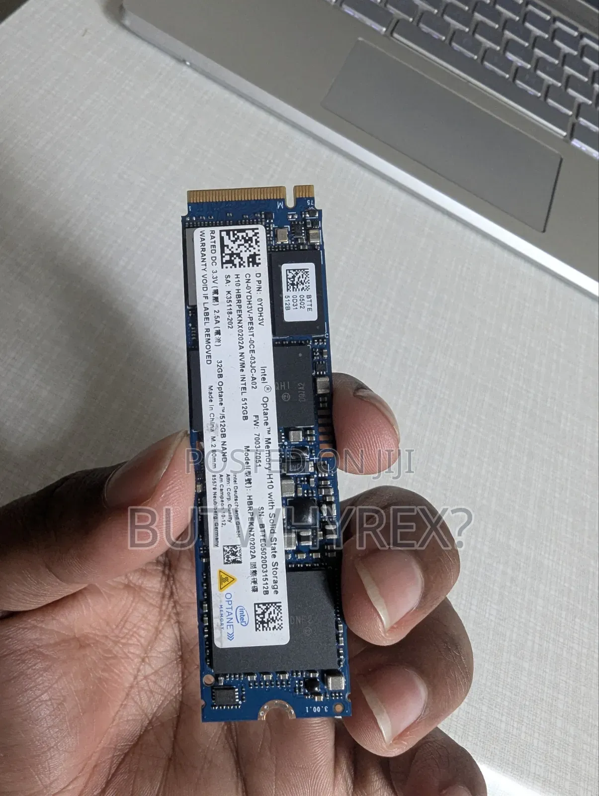 Intel OptaneTM Intel QLC 3D NAND SSD 512GB, M.2 80mm PCIe 3.0