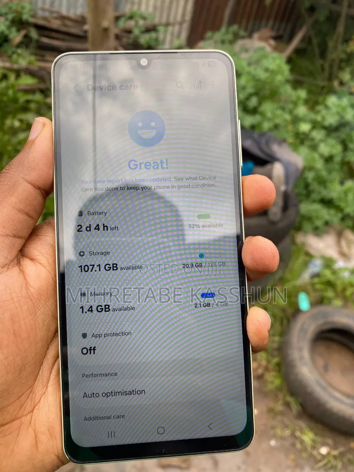 New Samsung Galaxy A06 128 GB Gold
