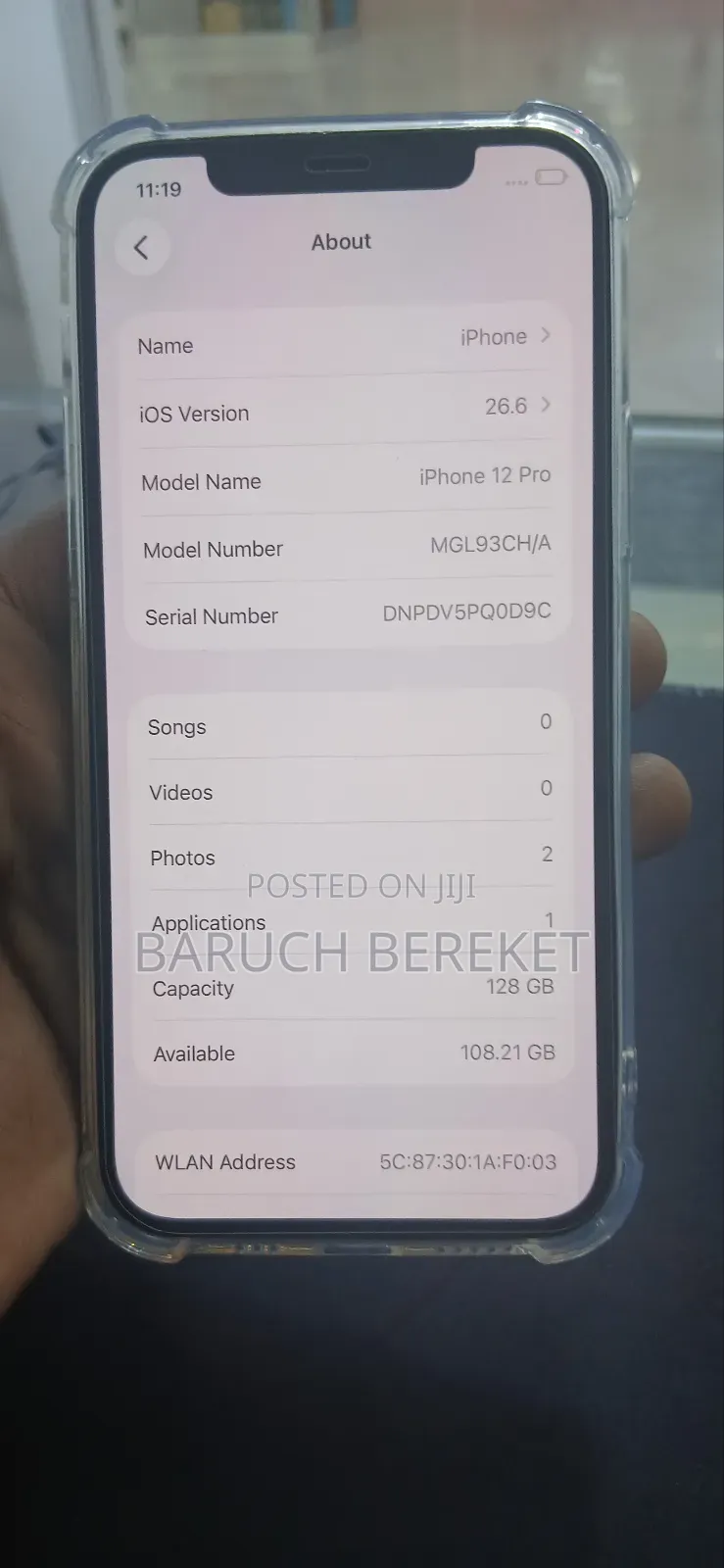 New Apple iPhone 12 Pro 128 GB Gray
