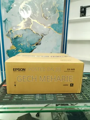 Brand New Epson Projector 
Model : EB-X49 
Technology: 3LCD, RGB Li