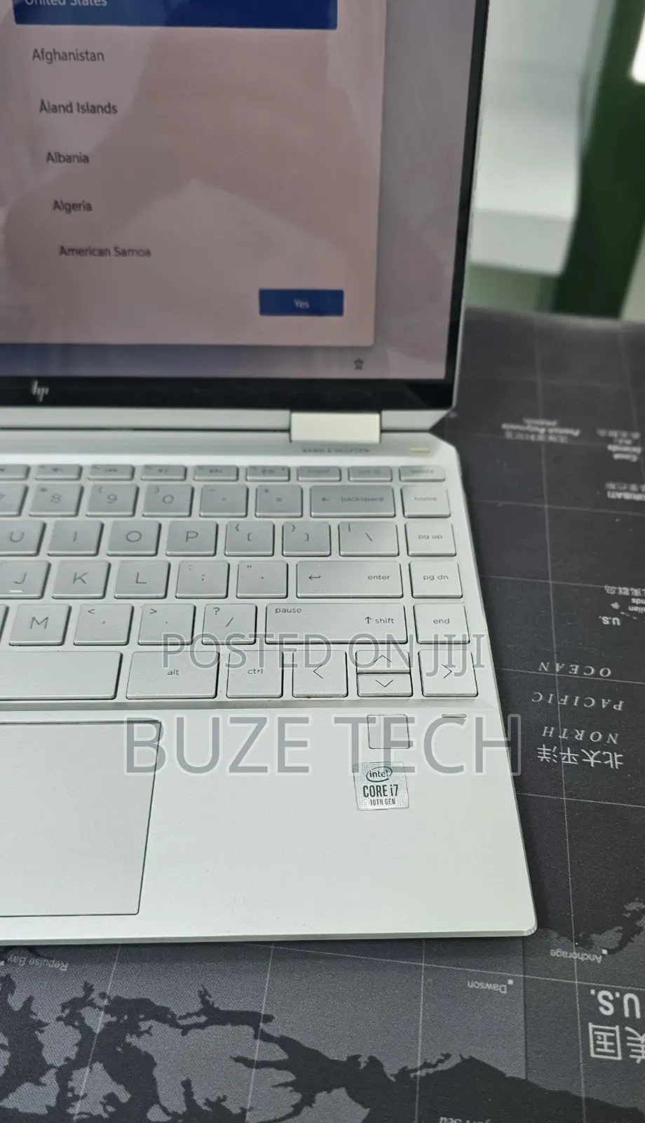 New Laptop HP Spectre X360 8GB Intel Core i7 SSD 512GB