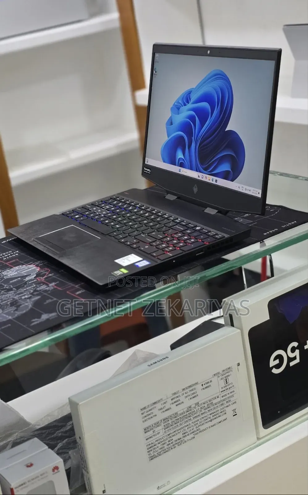 New Laptop HP Omen 16 16GB Intel Core i7 HDD+SSD 128GB
