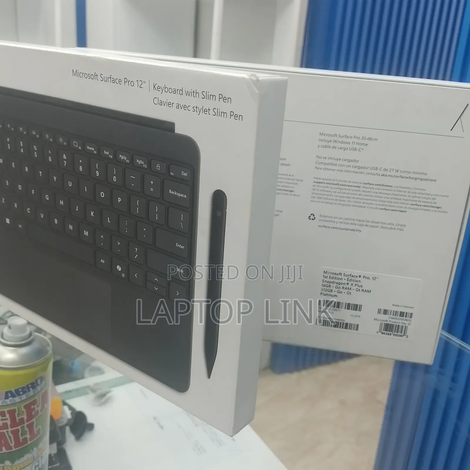 New Laptop Microsoft Surface 16GB Qualcomm Snapdragon X Plus SSD 512GB