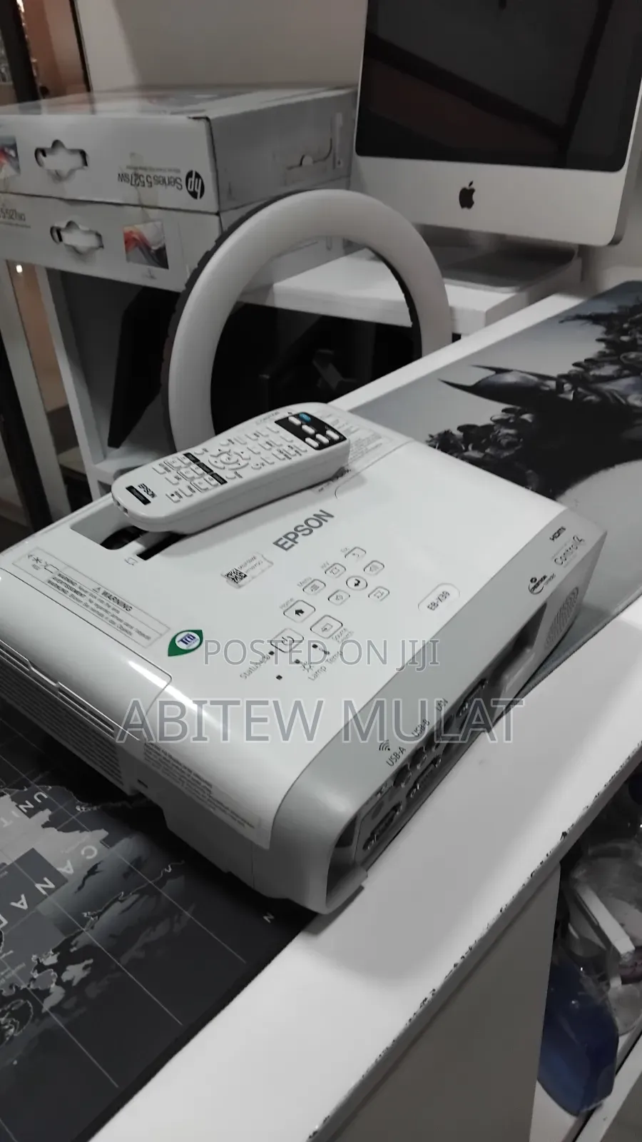 BRAND NEW EPSON Projector Has Remote Model Name: EB-x39