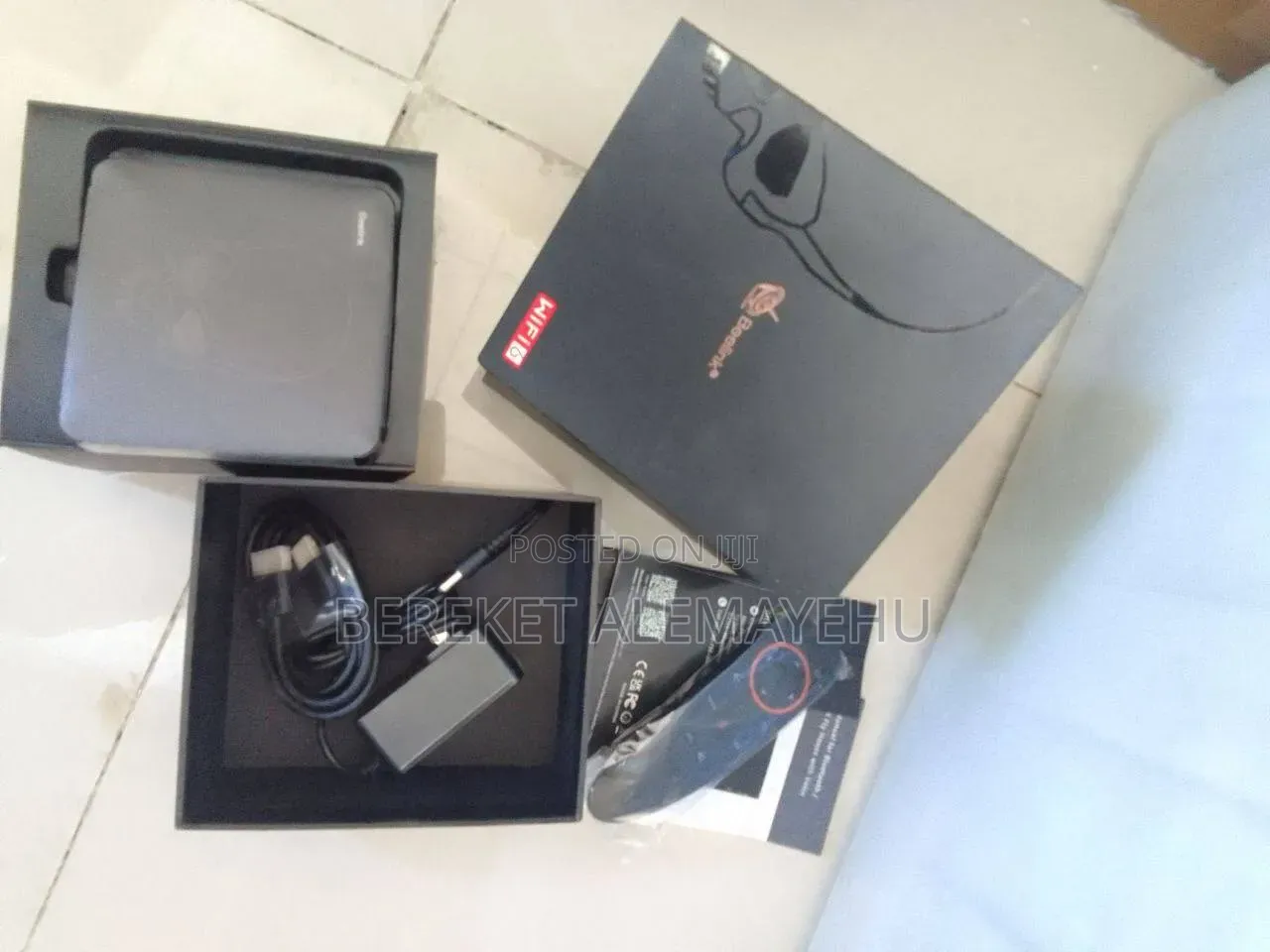 GT King Android 9.0 TV Box Bee-Link ቲቪ ስማርት ማድረግያ