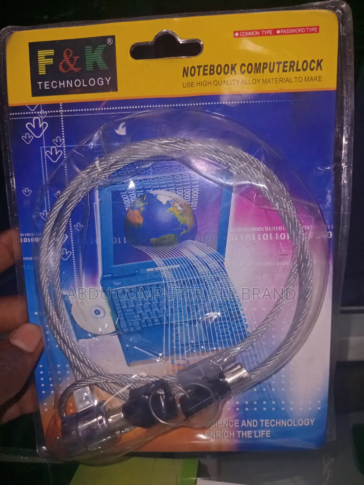Notebook Compeuter Lock