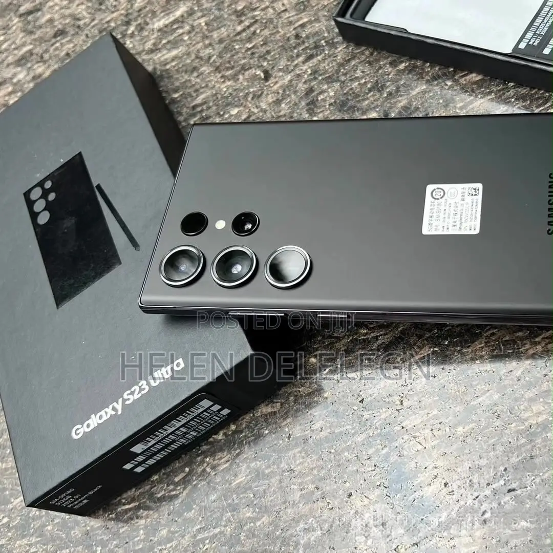 New Samsung Galaxy S23 Ultra 256 GB Black