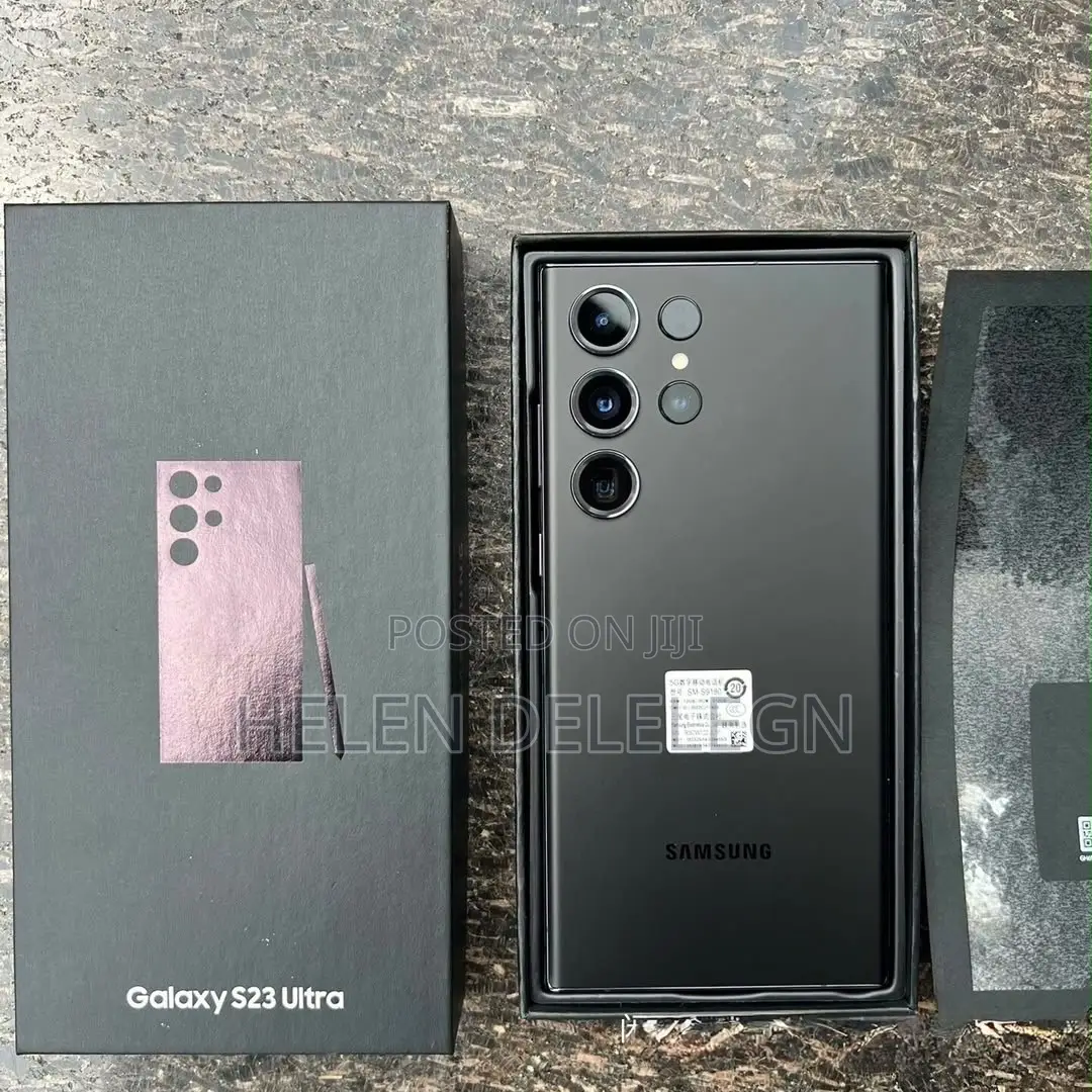 New Samsung Galaxy S23 Ultra 256 GB Black