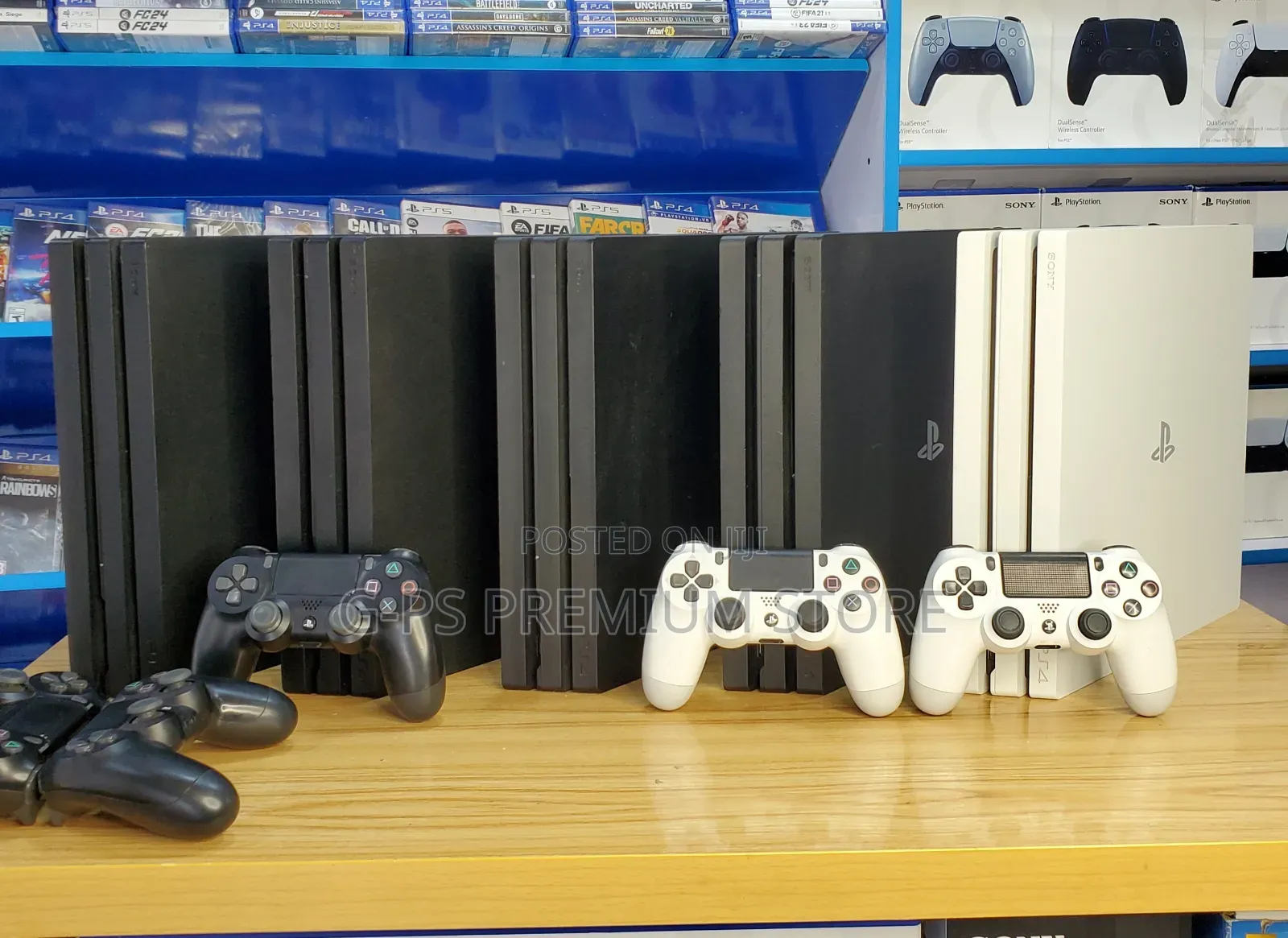 PS4 Pro Jailbreak + FC 26 5 Games