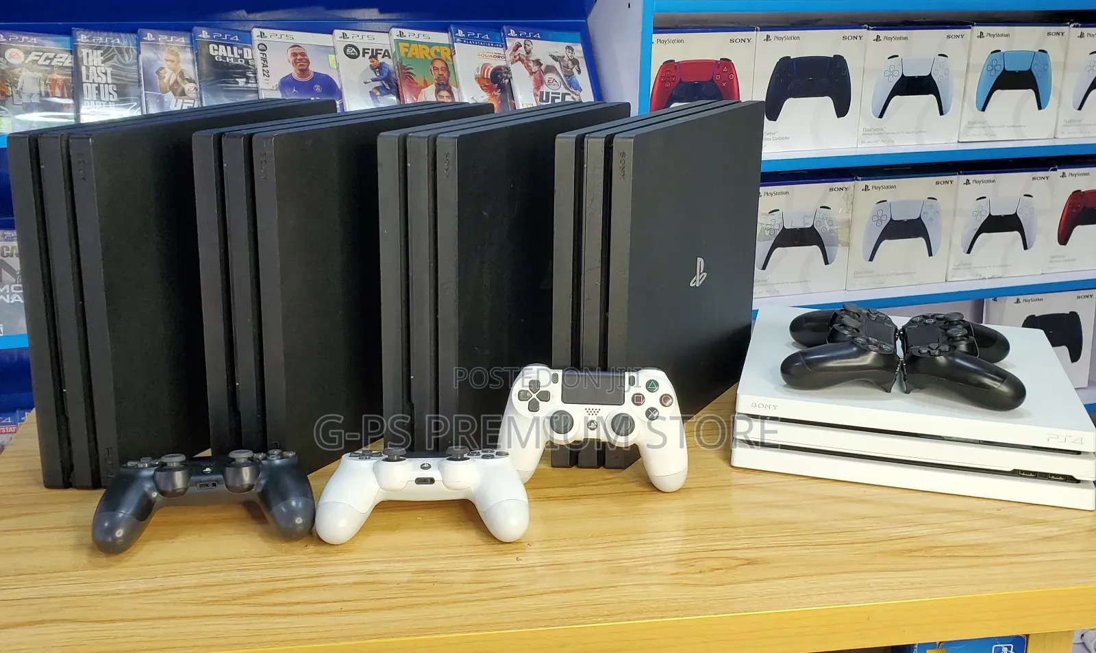 PS4 Pro Jailbreak + FC 26 5 Games