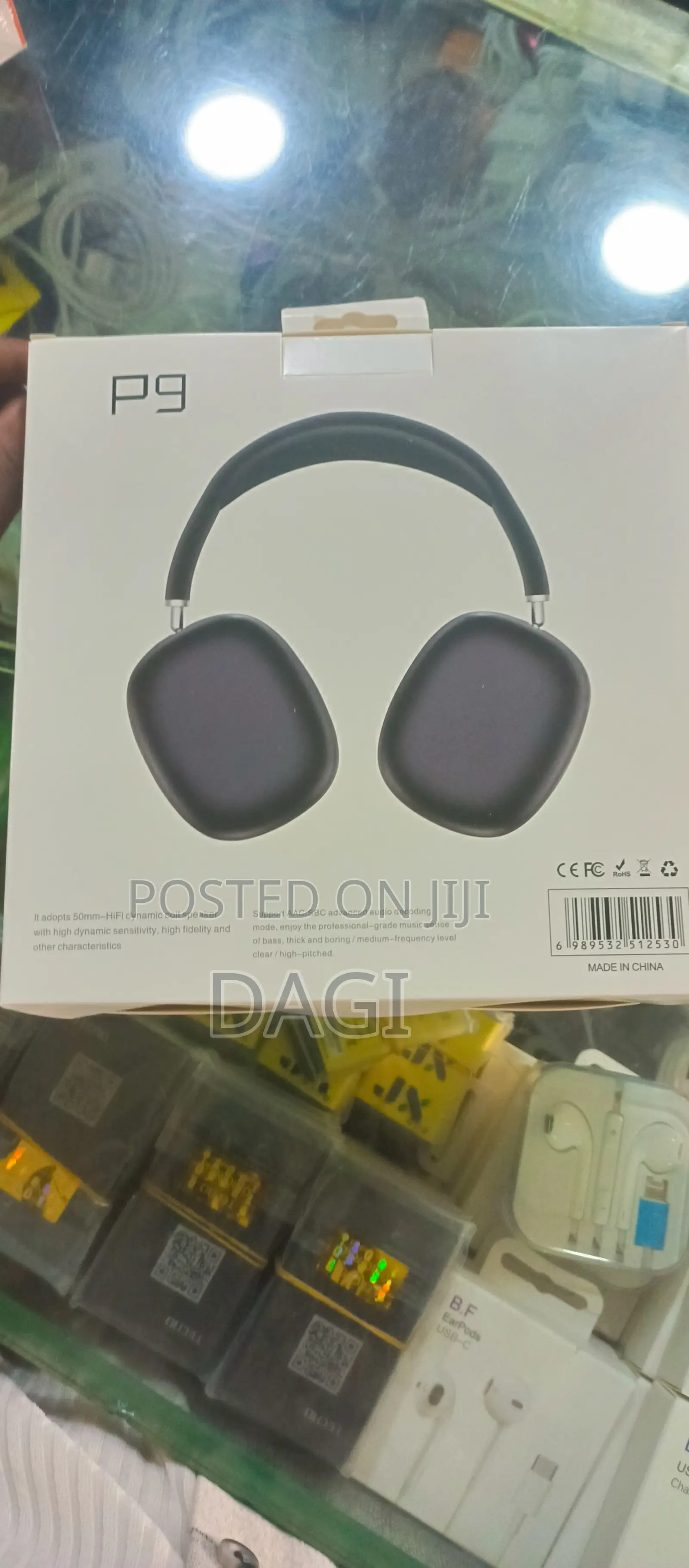 P9 Wireless Over-Ear Headphones