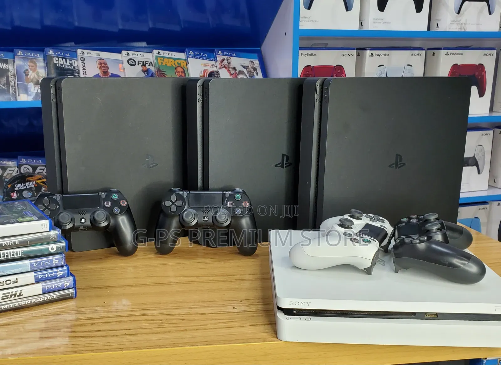 PS4 Slim Jailbreak + FC 26 5 Games