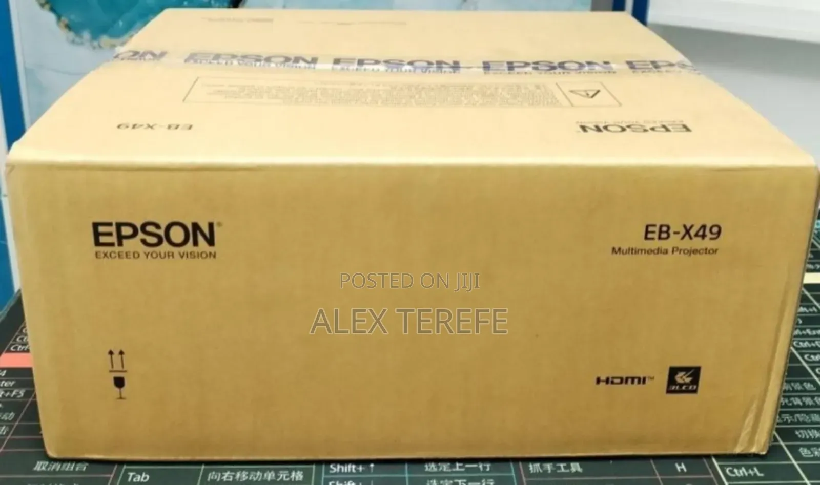 Brand New Epson Projector 
Model : EB-X49