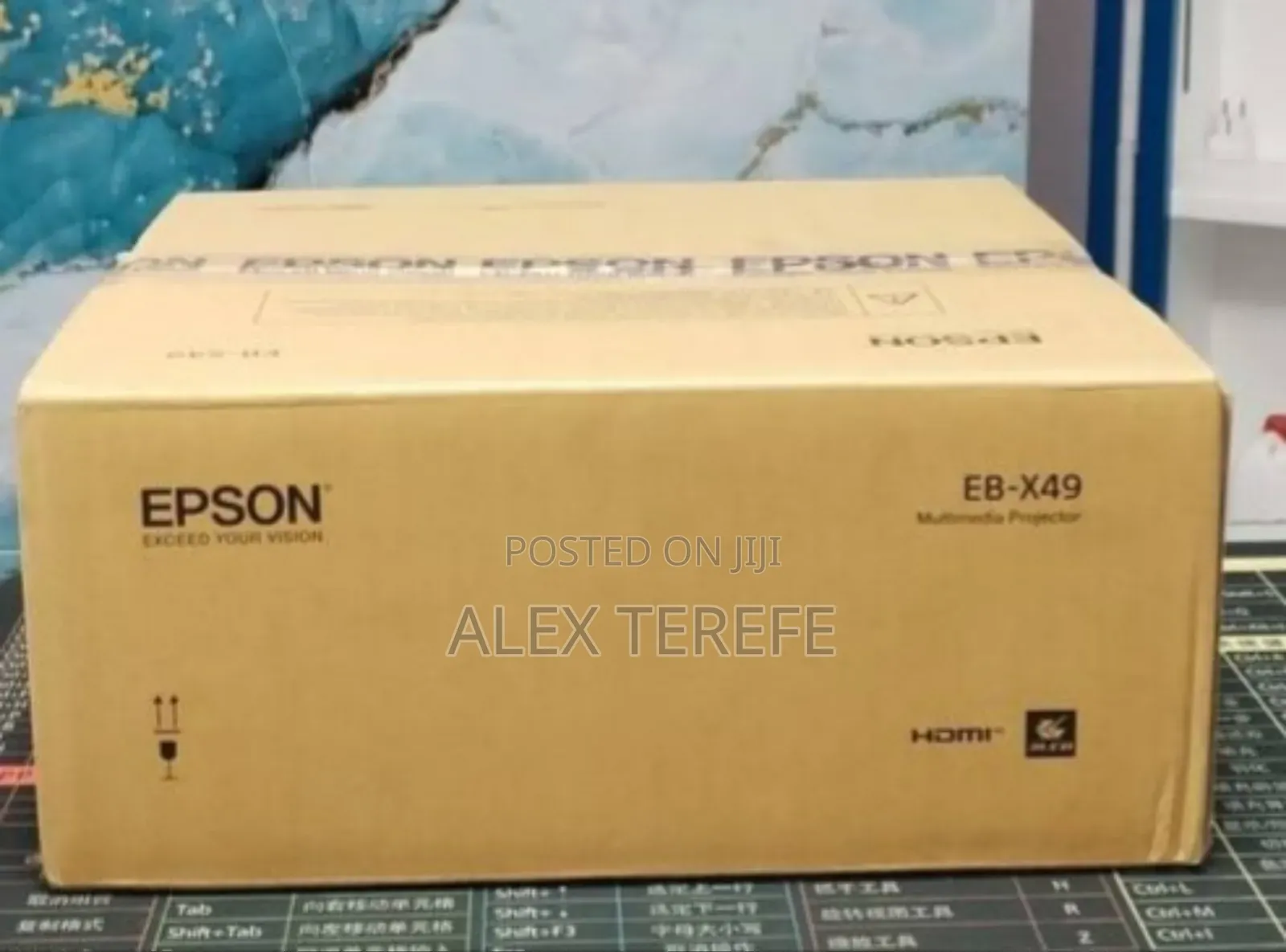 Brand New Epson Projector 
Model : EB-X49