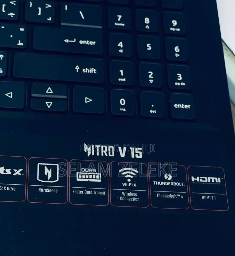 New Laptop Acer Nitro V 15 16GB AMD Ryzen 5 SSD 1T