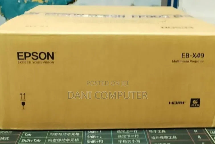 Brand New Epson Projector Model : EB-X49 Technology: 3LCD, RGB Li